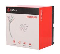 MATASSA BOBINA CAVO RETE 100 METRI ETHERNET UTP CAT 6 4X2 AWG 23 LAN RJ45 CCA