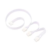 Cavo flessibile piatto da 12 VHPWR a triplo connettore 8 pin per computer puliti e cavo di alimentazione PCIe efficiente trasferimento di potenza