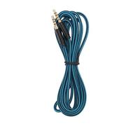 Cavo for cuffie da 3,5 mm, intrecciato, in rame privo di ossigeno, lunghezza 2 m, cavo di ricambio da 5 a 4 poli for A10, A30, A40