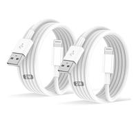 Cavo For IPhone Originale For Apple Certificato MFi,Cavetto USB Lightning Ricarica 2Pezzi 2M+2M For iPhone 14 Pro Max/13/12/11/XR/XS/X 8/7/6s/6/5/Plus/SE/SE 2/iPad Mini 4 caricatore cavi