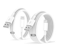 Cavo For IPhone Originale Per Apple Certificato MFi,Cavetto USB Lightning Ricarica 2Pezzi 1M+2M Per iPhone 14/13/12/11/Pro/Pro Max/Min/XR/XS/X 8/7/6s/6/5/Plus/SE/SE 2/iPad Mini 4 caricatore cavi