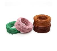 [Cavo for termocoppia tipo KTNS 5/10M 2 nuclei Isolante in PTFE Linea schermata Cavo di compensazione for misurazione ad alta temperatura] (Color : S type, Size : 10 meters)