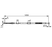 BOSCH 1 987 482 294 Cavo freno a mano
