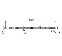 Cavo freno a mano 1 987 482 297 BOSCH per TOYOTA AVENSIS Familiare AVENSIS