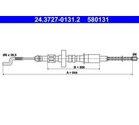ATE 24.3727-0131.2 Cavo freno a mano