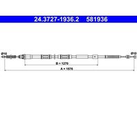 Cavo freno a mano 24.3727-1936.2 ATE per TOYOTA AURIS COROLLA Tre volumi