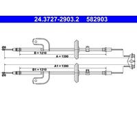 ATE 24.3727-2903.2 Cavo freno a mano