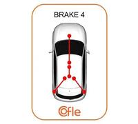 Cavo freno a mano 92.20.095B101 COFLE per CHRYSLER VOYAGER IV