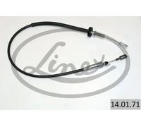 Cavo freno a mano anteriore 14.01.71 LINEX per PEUGEOT FIAT CITROËN