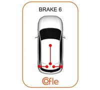 Cavo freno a mano anteriore 20.160B053 COFLE per CHRYSLER 300C 300C Touring