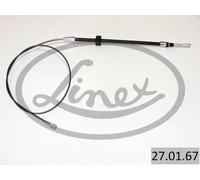 Cavo freno a mano anteriore 27.01.67 LINEX per MERCEDES-BENZ VW