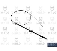 Cavo freno a mano anteriore 29017 AKRON-MALÒ per MERCEDES-BENZ VW