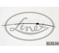 Cavo freno a mano anteriore 32.01.54 LINEX per OPEL CORSA C TIGRA TwinTop