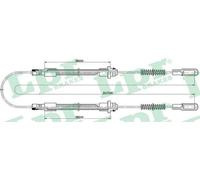 LPR C0522B Cavo freno a mano