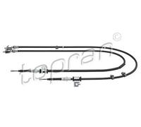Cavo freno a mano centro 304 737 TOPRAN per FORD FIESTA VI B-MAX