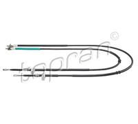 Cavo freno a mano centro 304 742 TOPRAN per FORD FIESTA V