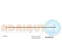 Cavo freno a mano centro 41.0239.1 ADRIAUTO per NISSAN RENAULT OPEL