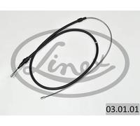 Cavo freno a mano Dx 03.01.01 LINEX per AUDI SKODA VW SEAT