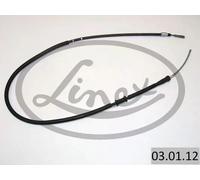 Cavo freno a mano Dx 03.01.12 LINEX per AUDI 80 B4 Tre volumi 80 B4 Avant