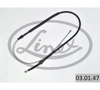 Cavo freno a mano Dx 03.01.47 LINEX per VW SKODA AUDI SEAT