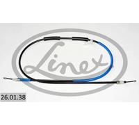 Cavo freno a mano Dx 26.01.38 LINEX per MAZDA 3 Tre volumi 3