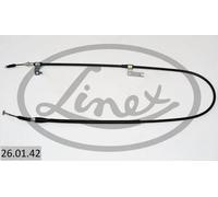 Cavo freno a mano Dx 26.01.42 LINEX per MAZDA 626 V 323 S VI Tre volumi