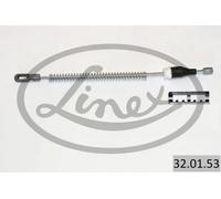 Cavo freno a mano Dx 32.01.53 LINEX per OPEL CORSA C CORSA C Furgone/hatchback