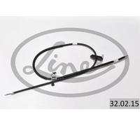 Cavo freno a mano Dx 32.02.15 LINEX per OPEL ZAFIRA TOURER C