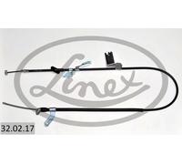 Cavo freno a mano Dx 32.02.17 LINEX per OPEL SUZUKI