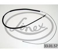 Cavo freno a mano Dx 33.01.57 LINEX per PEUGEOT CITROËN