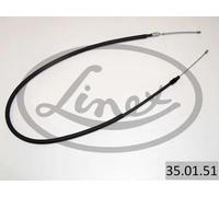 Cavo freno a mano Dx 35.01.51 LINEX per RENAULT 19 II Chamade 19 I Chamade