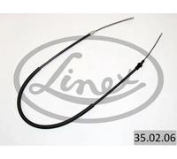 Cavo freno a mano Dx 35.02.06 LINEX per RENAULT OPEL NISSAN