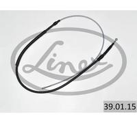 Cavo freno a mano Dx 39.01.15 LINEX per SKODA SUPERB II