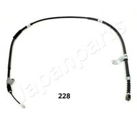 Cavo freno a mano Dx Freno a disco BC-228 JAPANPARTS per TOYOTA AVENSIS Liftback