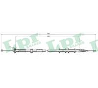 Cavo freno a mano Freno a disco C0180B LPR per FIAT ABARTH ALFA ROMEO