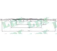 Cavo freno a mano Freno a disco C0258B LPR per VW FORD SEAT