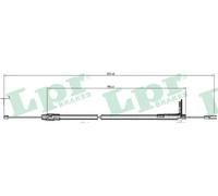 Cavo freno a mano Freno a disco C0425B LPR per MERCEDES-BENZ CLASSE C CLK
