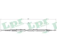 Cavo freno a mano Freno a disco C0473B LPR per FIAT MULTIPLA