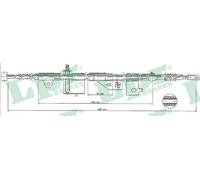 Cavo freno a mano Freno a disco C0498B LPR per NISSAN PRIMERA Traveller