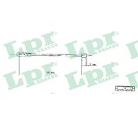 Cavo freno a mano Freno a disco C0578B LPR per OPEL VECTRA B Hatchback VECTRA B