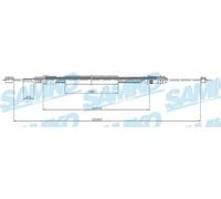 Cavo freno a mano Freno a disco C0704B LPR per RENAULT LAGUNA II