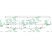 LPR C0249B Cavo freno a mano
