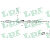 Cavo freno a mano Freno a tamburo C0287B LPR per FORD TRANSIT Furgone