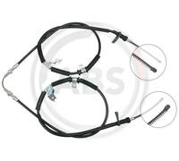 Cavo freno a mano Freno a tamburo K12235 A.B.S. per DAEWOO CHEVROLET