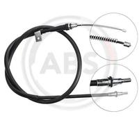 Cavo freno a mano Freno a tamburo K19827 A.B.S. per NISSAN MICRA III