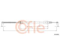 Cavo freno a mano posteriore 10.6202 COFLE per PEUGEOT 406 406 Break 406 Coupé