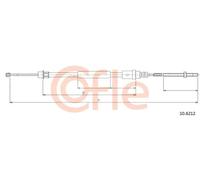 Cavo freno a mano posteriore 10.6212 COFLE per PEUGEOT 406 Coupé 406