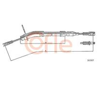 Cavo freno a mano posteriore 10.937 COFLE per MERCEDES-BENZ 123 Tre volumi /8