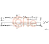 Cavo freno a mano posteriore 11.5463 COFLE per FORD FIESTA VI B-MAX