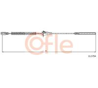 Cavo freno a mano posteriore 11.5754 COFLE per OPEL CORSA B TIGRA